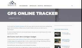 
							         GPS Online Tracker | Hobbyfahrer.de								  
							    