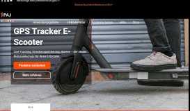 
							         GPS-Tracker für E-Scooter jetzt online kaufen - PAJ GPS								  
							    