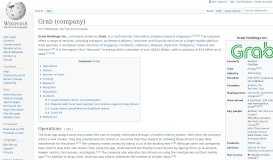 
							         Grab (company) - Wikipedia								  
							    