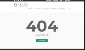 
							         Grace Clinic® Patient Portal - Grace Health System®								  
							    