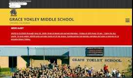 
							         Grace Yokley Middle School								  
							    