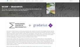 
							         Gradarius - Center of Math								  
							    