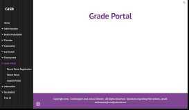
							         Grade Portal - Coudersport Area School District								  
							    