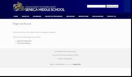 
							         Grade Reporting Options - Seneca Middle School								  
							    