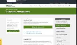 
							         Grades & Attendance – Bellevue School District								  
							    