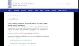 
							         Grades Online - Waimea Middle School								  
							    