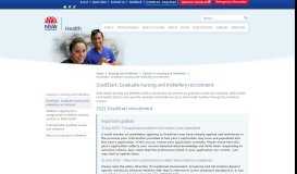 
							         GradStart: Graduate nursing and midwifery recruitment - NSW Health								  
							    