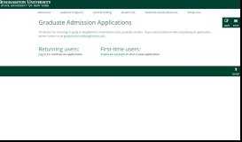
							         Graduate Admission Applications - Binghamton University								  
							    