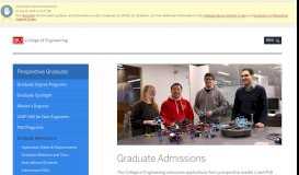 
							         Graduate Admissions | College of Engineering - Boston University								  
							    