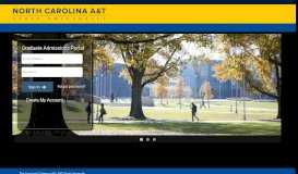 
							         Graduate Admissions Portal - North Carolina Agricultural and ...								  
							    