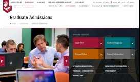 
							         Graduate Admissions | Stevens Institute of Technology								  
							    