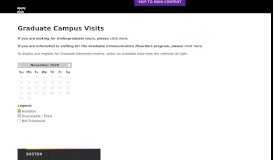 
							         Graduate Campus Visits - Admission - Emerson College								  
							    