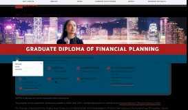 
							         Graduate Diploma of Financial Planning (4185) - Griffith University								  
							    
