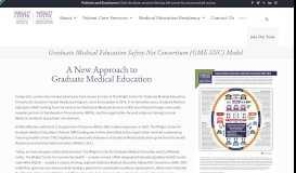 
							         Graduate Medical Education Safety-Net Consortium (GME-SNC ...								  
							    