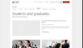 
							         Graduate Program APAC | UBS Global topics								  
							    