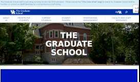 
							         Graduate School | seeblue								  
							    