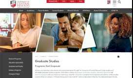 
							         Graduate Studies - University of Central Missouri								  
							    