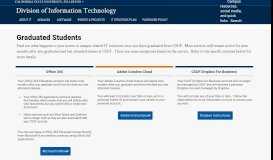 
							         Graduated Students - Division of Information Technology | CSUF								  
							    