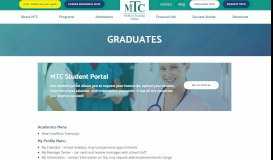 
							         Graduates | Medical Training College								  
							    