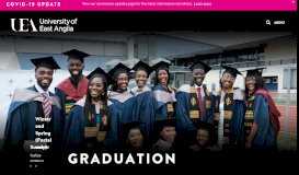 
							         Graduation Office - The UEA Portal								  
							    
