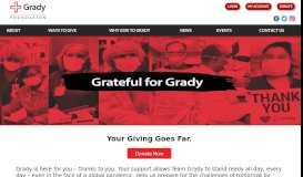 
							         Grady Health Foundation: Home Page								  
							    