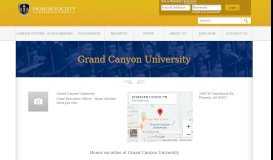 
							         Grand Canyon University | Honor Society								  
							    