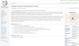 
							         Grand Central Shopping Centre - Wikipedia								  
							    