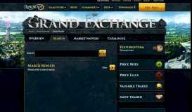 
							         Grand Exchange - Search Results - RuneScape								  
							    