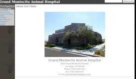 
							         Grand Montecito Animal Hospital - Google Sites								  
							    