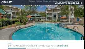 
							         Grand Palms Apartments in Mandeville, LA - 1 & 2 Bedroom ... - 1st Lake								  
							    