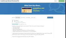 
							         Grandbux.net Review - What Users Say? - LeadsLeap								  
							    