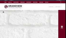 
							         Grandview School District / Homepage								  
							    