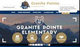 
							         Granite Pointe Elementary								  
							    