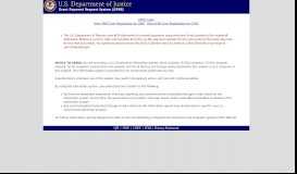 
							         Grant Payment Request System (GPRS) - Grants Management System								  
							    