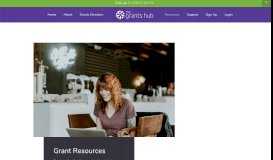 
							         Grant Resources — The Grants Hub								  
							    