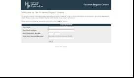 
							         Grantee Report Center								  
							    