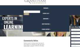 
							         Grantham University: Get Your Online Degree At Grantham								  
							    