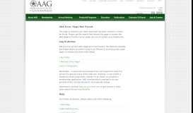 
							         Grants and Awards Resources | AAG								  
							    