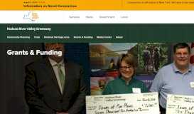 
							         Grants & Funding | Hudson River Valley Greenway								  
							    