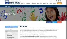 
							         Grants Landing Page - MCPSEF - MCPS Educational Foundation								  
							    