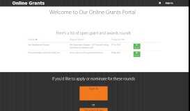 
							         Grants Portal - Arts South Australia								  
							    