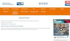 
							         Grants Portal | United Way of Dutchess-Orange Region								  
							    