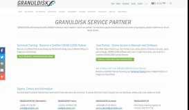 
							         GRANULDISK > After-Sales > Service Partner								  
							    