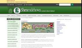 
							         Grapevine | Shenendehowa Central Schools								  
							    