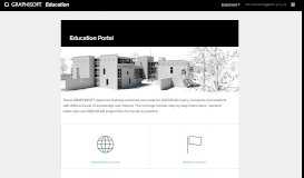 
							         GRAPHISOFT Education Portal								  
							    