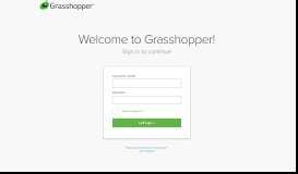 
							         Grasshopper account								  
							    