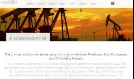 
							         Gravitate Crude Portal - capSpire								  
							    