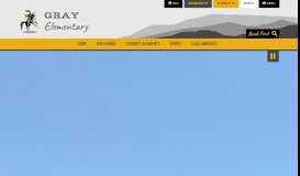 
							         Gray Elementary / Homepage - WCDE								  
							    