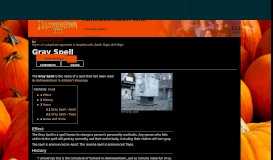 
							         Gray Spell | Halloweentown Wiki | FANDOM powered by Wikia								  
							    