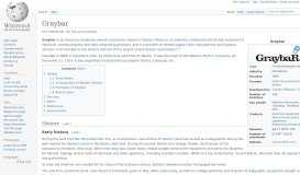 
							         Graybar - Wikipedia								  
							    